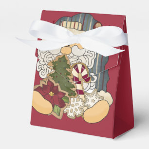 Caixa de Presente de Natal do Santa Clause