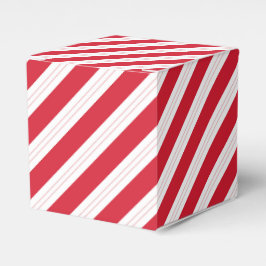Caixa de Presente de Natal Listrada de Bastão de D
