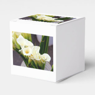 caixa de presente do lírio de calla