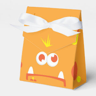 Caixa de Presente do Monstro Laranja