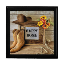 Feliz Estilo De Vaqueiro De Cowboy Com Botas De Co