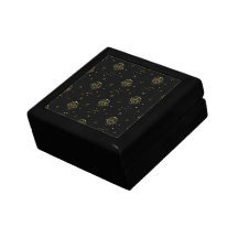 Padrão de Aries Preto e Dourado