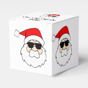Caixa de presente secreta do papai noel