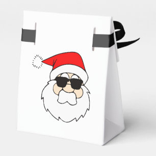 Caixa de presente secreta do papai noel