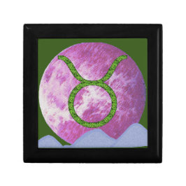 Caixa De Presente Taurus Jewlelry Keepsake Box