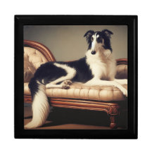 Tri Borzoi Relaxando 