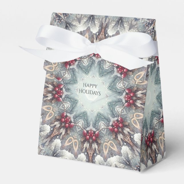 Caixa de presentes de inverno (Frente)