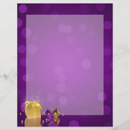 Caixa de presentes de Natal de ouro