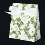 Caixa de Presentes para Festa com Estampa de Hortê<br><div class="desc">A caixa de lembrancinhas para festa é mostrada com uma estampa floral de hortênsia branca. 
Personalize este item ou compre como está.
Dica: Basta adicionar seus ótimos presentes e adicionar um laço festivo.



Imagem Licenciada</div>