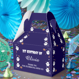 Caixa de primeiro aniversario Ghost da Olivia Pers