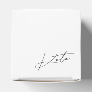 Caixa de Proposta de Dama de Honra Minimalista Mod