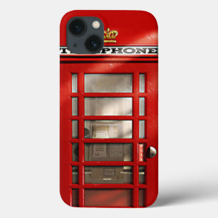 Caixa de telefone vermelha britânica clássica