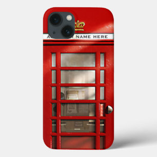 Caixa de telefone vermelha britânica personalizad