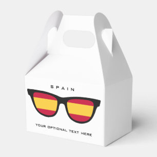 Caixa de texto personalizado do Espanha Shades