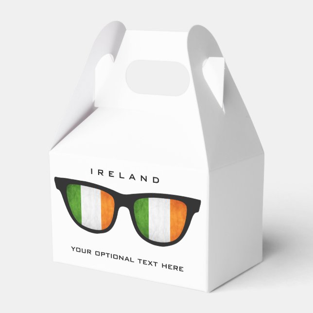 Caixa de texto personalizado do Irish Shades & col (Frente)