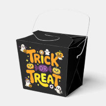 Caixa de Tratamento de Halloween Fantasma Fofo com