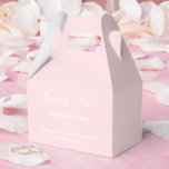 Caixa de Tratamento de Partes<br><div class="desc">A caixa de favoritos da parte é mostrada em uma elegante cor-de-rosa pincelada. Personalize este item e altere o texto do exemplo para o seu. Dica: Apenas adicione as guloseimas de excelente e adicione uma fita festiva.</div>