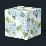 Caixa de Tratamento do Partido da Impressão Hydran<br><div class="desc">A caixa de favor do partido é mostrada com um impressão floral hydrangea. Personalize este item ou comprar como está. Dica: Apenas adicione as guloseimas de excelente e adicione uma fita festiva. Imagem licenciada</div>