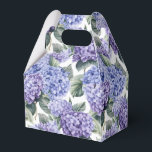 Caixa de Tratamento do Partido da Impressão Hydran<br><div class="desc">A caixa de favor do partido é mostrada com um impressão floral hydrangea. Personalize este item ou comprar como está. Dica: Apenas adicione as guloseimas de excelente e adicione uma fita festiva. Imagem licenciada</div>