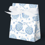 Caixa de Tratamento do Partido da Impressão Hydran<br><div class="desc">A caixa de favor do partido é mostrada com um impressão floral hydrangea. Personalize este item ou comprar como está. Dica: Apenas adicione as guloseimas de excelente e adicione uma fita festiva.</div>