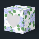 Caixa de Tratamento do Partido da Impressão Hydran<br><div class="desc">A caixa de favor do partido é mostrada com um impressão floral hydrangea. Personalize este item ou comprar como está. Dica: Apenas adicione as guloseimas de excelente e adicione uma fita festiva.</div>