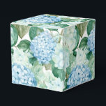 Caixa de Tratamento do Partido da Impressão Hydran<br><div class="desc">A caixa de favor do partido é mostrada com um impressão floral hydrangea. Personalize este item ou comprar como está. Dica: Apenas adicione as guloseimas de excelente e adicione uma fita festiva. Imagem licenciada</div>
