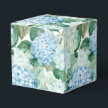 Caixa de Tratamento do Partido da Impressão Hydran<br><div class="desc">A caixa de favor do partido é mostrada com um impressão floral hydrangea. Personalize este item ou comprar como está. Dica: Apenas adicione as guloseimas de excelente e adicione uma fita festiva. Imagem licenciada</div>