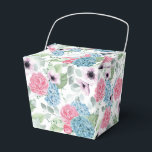 Caixa de Tratamento do Partido da Impressão Hydran<br><div class="desc">A caixa de favor do partido é mostrada com um impressão floral hydrangea. Personalize este item ou comprar como está. Dica: Apenas adicione as guloseimas de excelente e adicione uma fita festiva.</div>