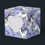 Caixa de Tratamento do Partido da Impressão Hydran<br><div class="desc">A caixa de favor do partido é mostrada com um impressão floral hydrangea. Personalize este item ou comprar como está. Dica: Apenas adicione as guloseimas de excelente e adicione uma fita festiva. Imagem licenciada</div>