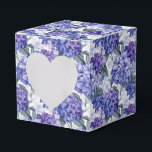Caixa de Tratamento do Partido da Impressão Hydran<br><div class="desc">A caixa de favor do partido é mostrada com um impressão floral hydrangea. Personalize este item ou comprar como está. Dica: Apenas adicione as guloseimas de excelente e adicione uma fita festiva. Imagem licenciada</div>