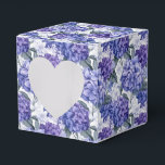 Caixa de Tratamento do Partido da Impressão Hydran<br><div class="desc">A caixa de favor do partido é mostrada com um impressão floral hydrangea. Personalize este item ou comprar como está. Dica: Apenas adicione as guloseimas de excelente e adicione uma fita festiva. Imagem licenciada</div>