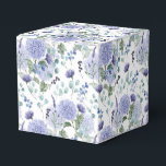 Caixa de Tratamento do Partido da Impressão Hydran<br><div class="desc">A caixa de favor do partido é mostrada com um impressão floral hydrangea. Personalize este item ou comprar como está. Dica: Apenas adicione as guloseimas de excelente e adicione uma fita festiva.</div>
