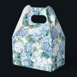 Caixa de Tratamento do Partido da Impressão Hydran<br><div class="desc">A caixa de favor do partido é mostrada com um impressão floral hydrangea. Personalize este item ou comprar como está. Dica: Apenas adicione as guloseimas de excelente e adicione uma fita festiva. Imagem licenciada</div>