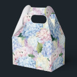 Caixa de Tratamento do Partido da Impressão Hydran<br><div class="desc">A caixa de favor do partido é mostrada com um impressão floral hydrangea. Personalize este item ou comprar como está. Dica: Apenas adicione as guloseimas de excelente e adicione uma fita festiva. Imagem licenciada</div>