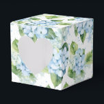 Caixa de Tratamento do Partido da Impressão Hydran<br><div class="desc">A caixa de favor do partido é mostrada com um impressão floral hydrangea. Personalize este item ou comprar como está. Dica: Apenas adicione as guloseimas de excelente e adicione uma fita festiva. Imagem licenciada</div>
