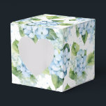Caixa de Tratamento do Partido da Impressão Hydran<br><div class="desc">A caixa de favor do partido é mostrada com um impressão floral hydrangea. Personalize este item ou comprar como está. Dica: Apenas adicione as guloseimas de excelente e adicione uma fita festiva. Imagem licenciada</div>