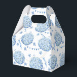 Caixa de Tratamento do Partido da Impressão Hydran<br><div class="desc">A caixa de favor do partido é mostrada com um impressão floral hydrangea. Personalize este item ou comprar como está. Dica: Apenas adicione as guloseimas de excelente e adicione uma fita festiva.</div>