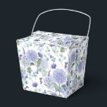 Caixa de Tratamento do Partido da Impressão Hydran<br><div class="desc">A caixa de favor do partido é mostrada com um impressão floral hydrangea. Personalize este item ou comprar como está. Dica: Apenas adicione as guloseimas de excelente e adicione uma fita festiva.</div>