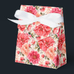 Caixa de Tratamento do Partido das Pessoas Rosa<br><div class="desc">A caixa de favoritos do partido é mostrada com um adorável impressão floral de peões cor-de-rosa. Personalize este item ou comprar como está. Dica: Apenas adicione as guloseimas de excelente e adicione uma fita festiva. Imagem licenciada</div>