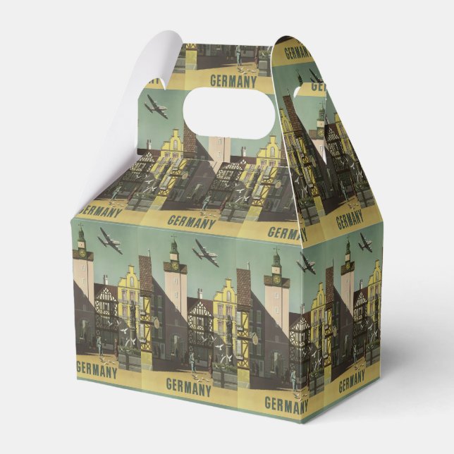 Caixa de Viagens vintage ALEMANHA (Frente)