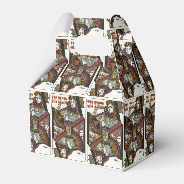 Caixa de Viagens vintage de Las Vegas USA (Frente)