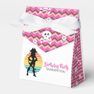 Caixa do Favor da Festa de aniversário Pirata