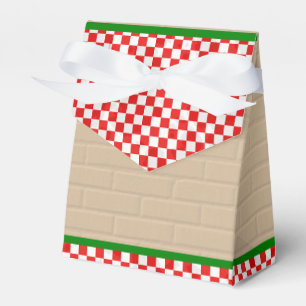 Caixa do favor de partido da pizza do menino