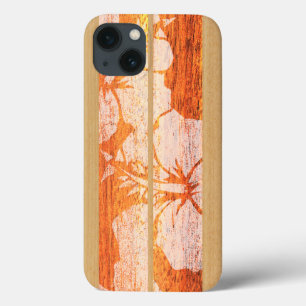 Caixa do Retina do iPad havaiano da prancha de