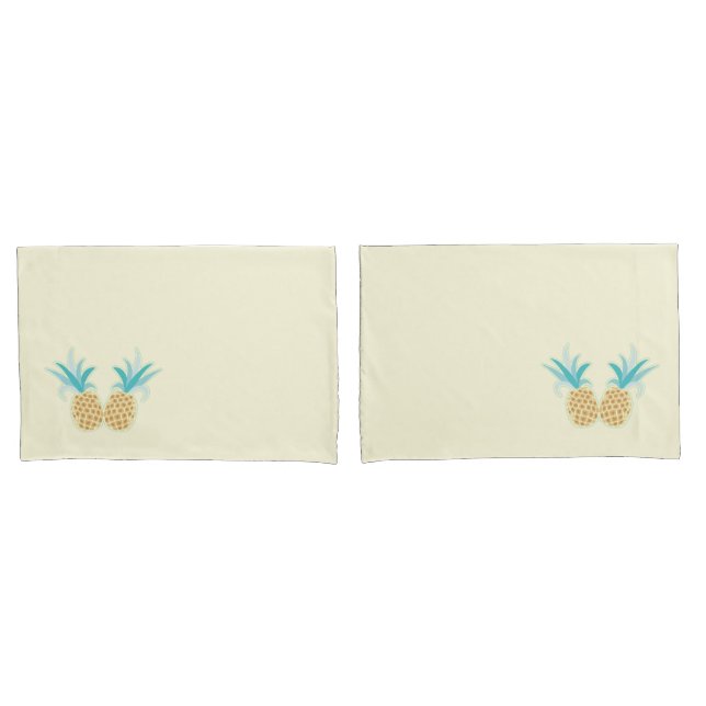 Caixa do travesseiro do abacaxi (Frente - conjunto)