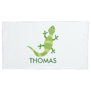 Caixa do travesseiro do camaleão personalizada co