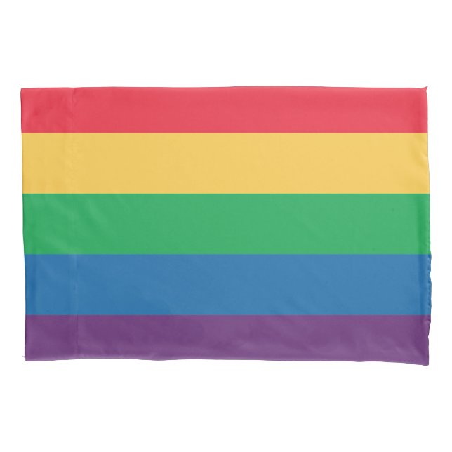 Caixa do travesseiro do orgulho da bandeira do (Frente)