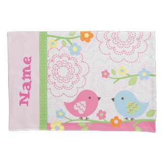 Caixa do travesseiro dos pássaros do amor de Nojo