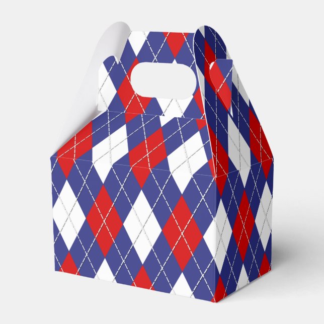 CAIXA FAVOR DE 2 PARTES, Vermelho,Branco,Azul Argy (Frente)