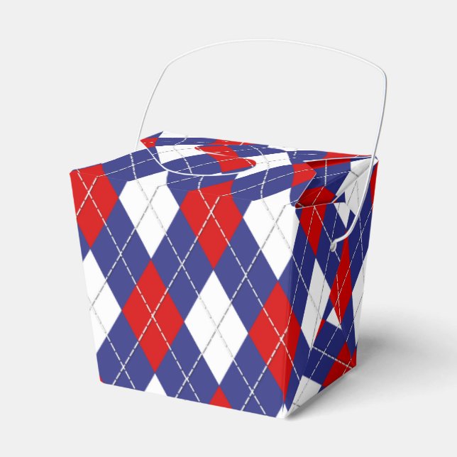 CAIXA FAVOR DE 2 PARTES, Vermelho,Branco,Azul Argy (Frente)